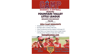 Angels Baseball Camp Hosted by FVLL